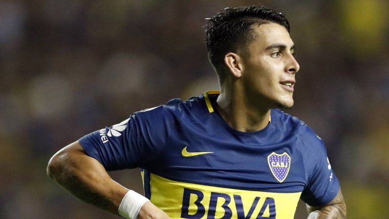 Cristian Pavón, delantero de Boca. 