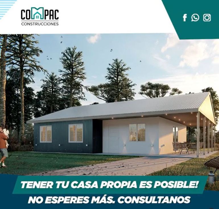 Algunos de los modelos de casa que ofrecía la constructora fantasma que sigue vigente en Instagram compacconstruccionesnqn Algunos de los modelos de casa que ofrecía la constructora fantasma que sigue vigente en Instagram compacconstruccionesnqn