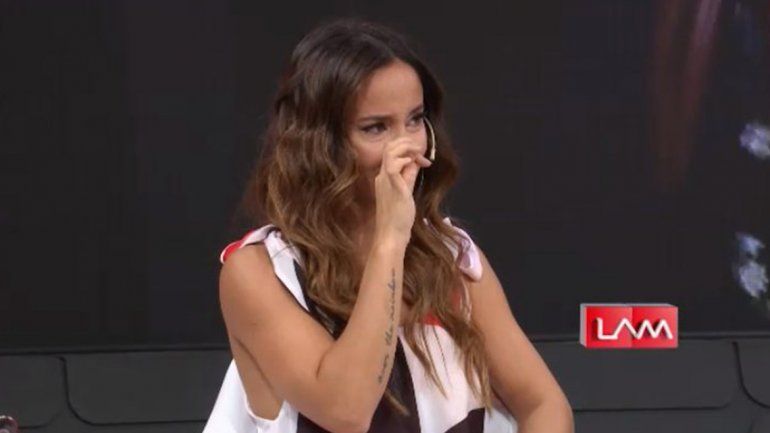 Lourdes Sánchez rompió en llanto y anunció que deja el Bailando