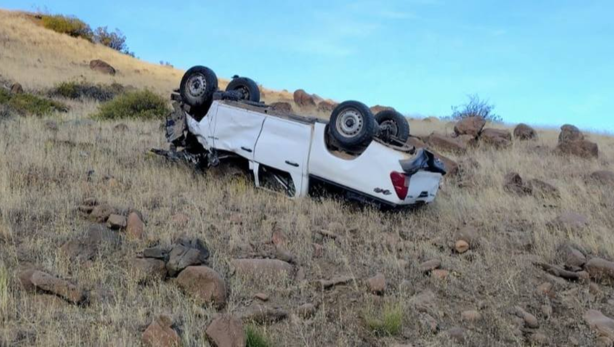 Siguen los palos en las rutas neuquinas: tremendo vuelco en el norte neuquino
