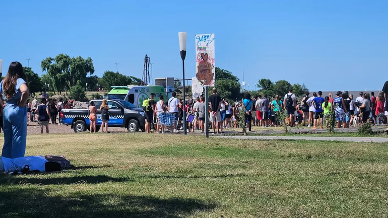 Tragedia en el Río de la Plata: un hombre murió ahogado y una adolescente fue hospitalizada