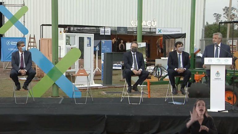 Alberto: Ganamos todos con la industria en actividad