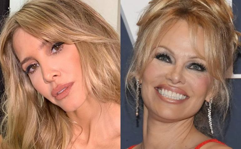 Guillermina Valdés tuvo un inesperado contacto con Pamela Anderson a través de Instagram.
