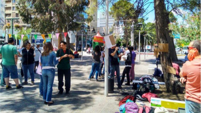 Trabajadores de los centros de día piden un espacio propio para trabajar