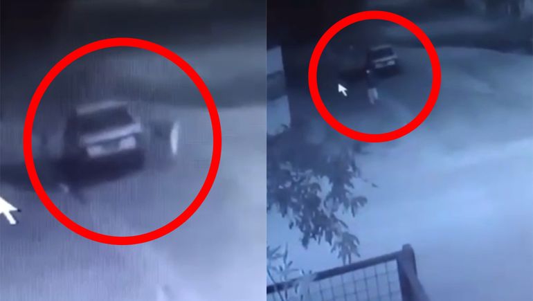 Video: el ataque de un robarruedas que fue impedido por una abuela