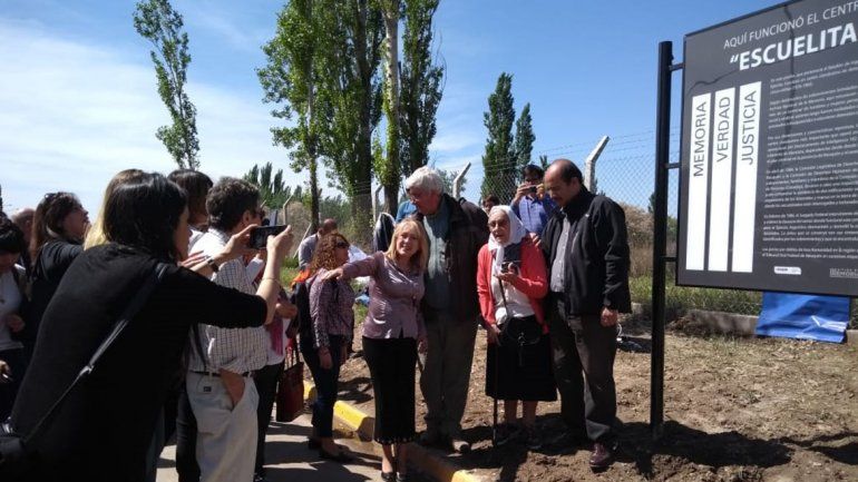 Señalizaron La Escuelita como sitio de la Memoria