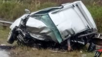 El choque múltiple involucró a una camioneta y dos automóviles sobre la Ruta Nacional 12, en la zona de Isla Talavera. El choque múltiple involucró a una camioneta y dos automóviles sobre la Ruta Nacional 12, en la zona de Isla Talavera.
