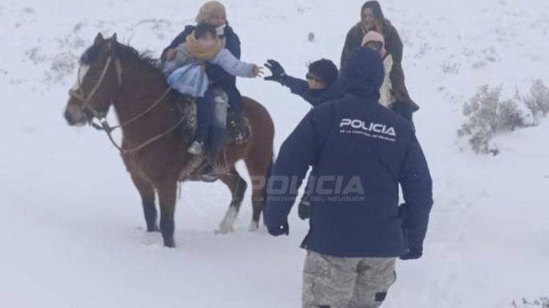 La familia permaneció más de un día aislada.&nbsp;