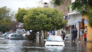 inundación la plata