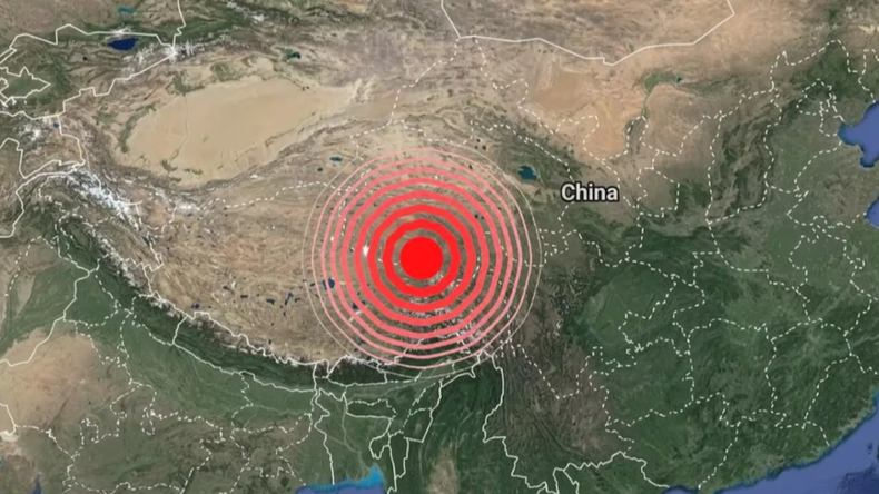 Un terremoto de 7,0 sacudió al Tíbet y hay alerta naranja por posibles desplazamientos | LM Neuquen Un terremoto de 7,0 sacudió al Tíbet y hay alerta naranja por posibles desplazamientos
