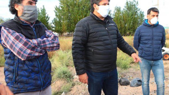 Mariano Gaido participó de un operativo de limpieza.&nbsp;
