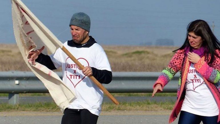 Corrió 158 kilómetros para que lo dejen ver a su hijo