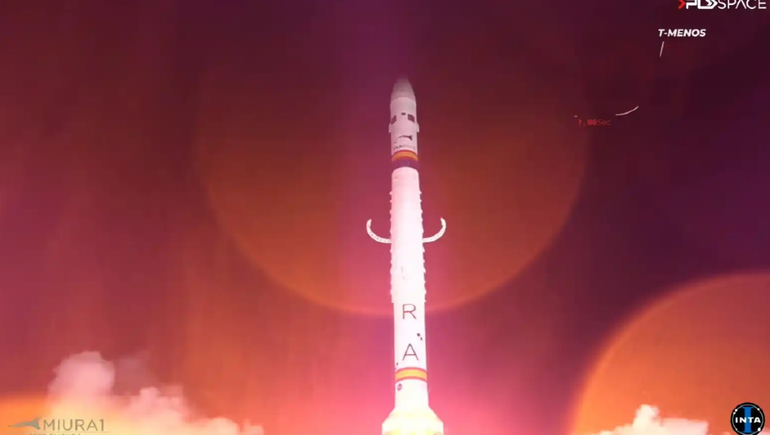 Un problema técnico impidió el lanzamiento de un cohete