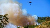 El incendio en el Parque Lanín ya quemó miles de hectáreas / Foto