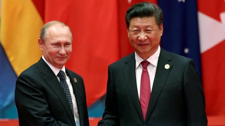 Putin y Xi Jinping estuvieron reunidos ayer en el Kremlin.