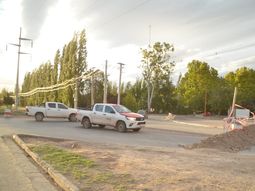 Automovilistas debieron modificar sus recorridos por el corte. Automovilistas debieron modificar sus recorridos por el corte.