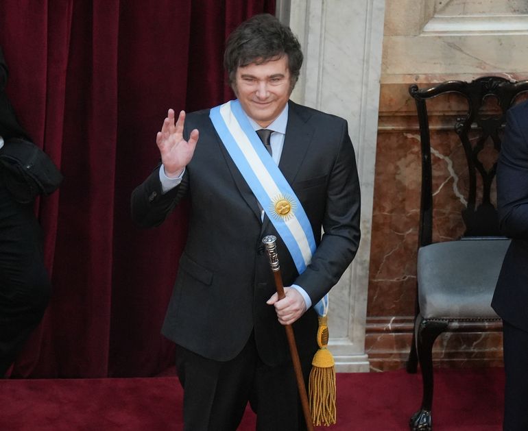 Javier Milei ya es el nuevo presidente de la Nación.