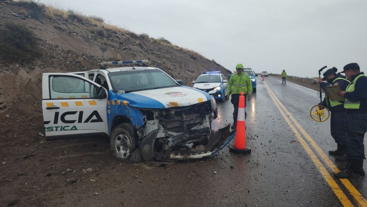 Ruta 234: en medio de la lluvia