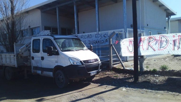 Jardín 56 de Senillosa sigue sin clases y las familias, desesperadas