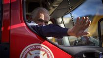 dolor por la muerte del primer bombero de san martin de los andes