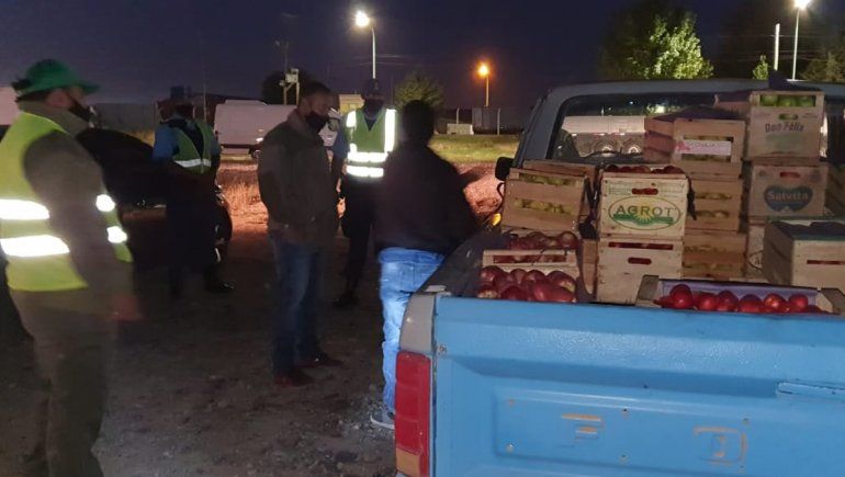 CIPPA detectó mercadería sin documentación en la zona del Mercado Concentrador