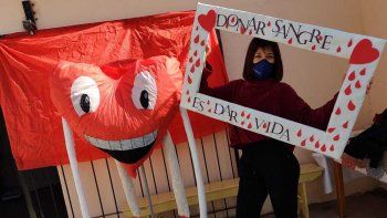 Donación de sangre en plottier