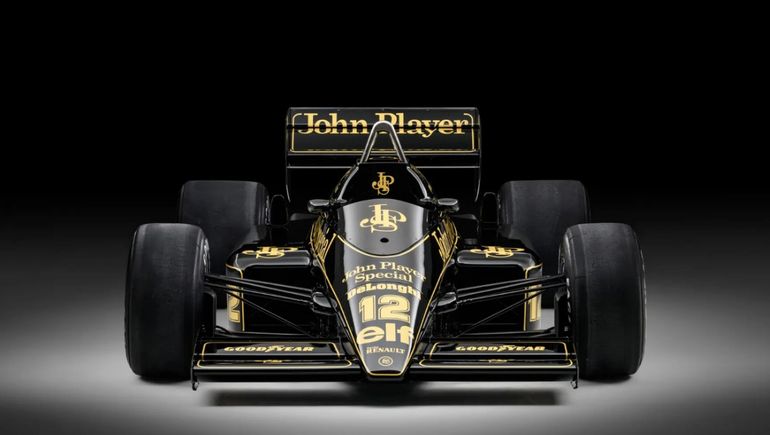 Lotus 98T 1986 que manejó Ayrton Senna. Lotus 98T 1986 que manejó Ayrton Senna.