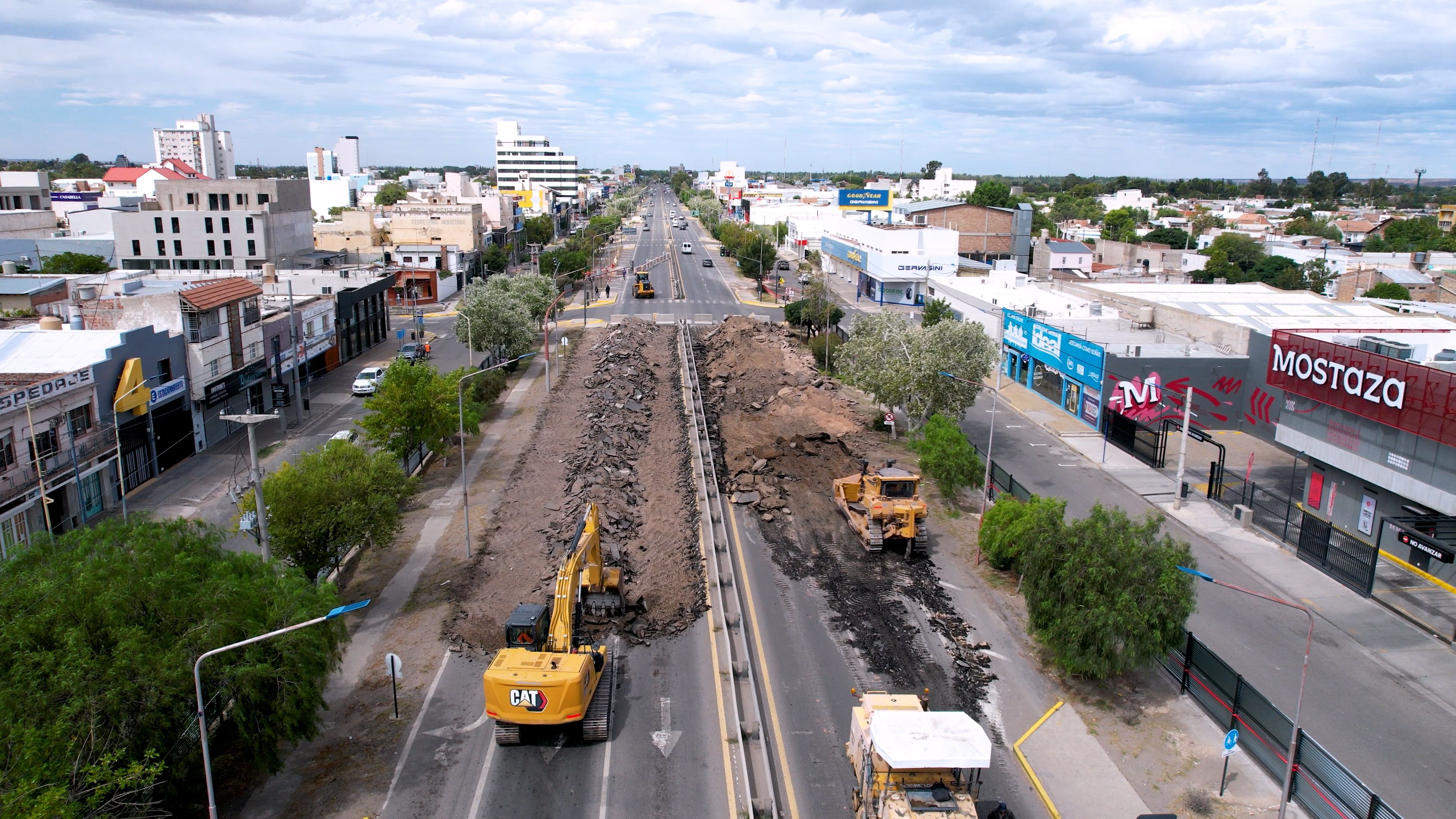 La intervención de la Avenida Mosconi, la obras más grande de los últimos tiempos en Neuquén.