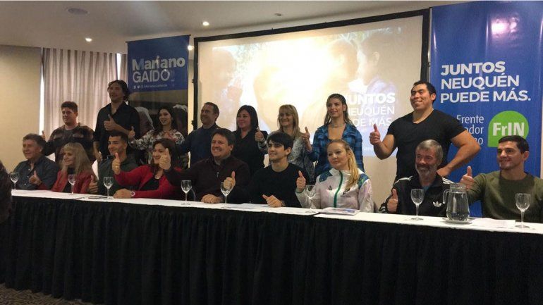 Con Camilo a la cabeza, deportistas presentaron colectora de Gaido