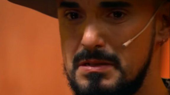 Abel Pintos mostró su lado más sensible y lloró al recordar a una amiga de la infancia ¡Video!