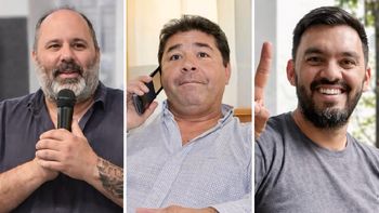 Los tres peronistas que competirán en la interna de Neuquén. Los tres peronistas que competirán en la interna de Neuquén.