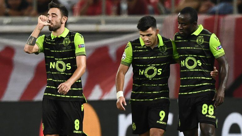 Con el Huevo en la cancha, Sporting empató con Marítimo en casa