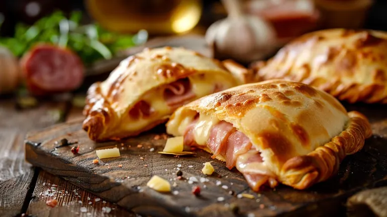 Nada más rico que una empanada clásica de jamón y queso. Nada más rico que una empanada clásica de jamón y queso.