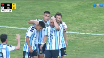 Lautaro Martínez y Lionel Messi convirtieron para la Selección Argentina. Lautaro Martínez y Lionel Messi convirtieron para la Selección Argentina.