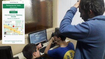alumnos crearon una app para conocer y ubicar las farmacias de turno alumnos crearon una app para conocer y ubicar las farmacias de turno