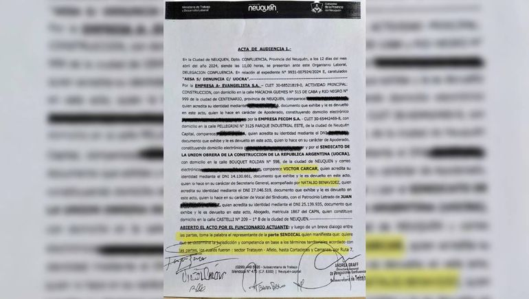 La paz social de la UOCRA se había logrado en 2024. La paz social de la UOCRA se había logrado en 2024.