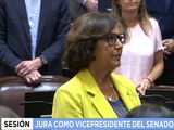 La neuquina Silvia Sapag juró como vicepresidenta del Senado