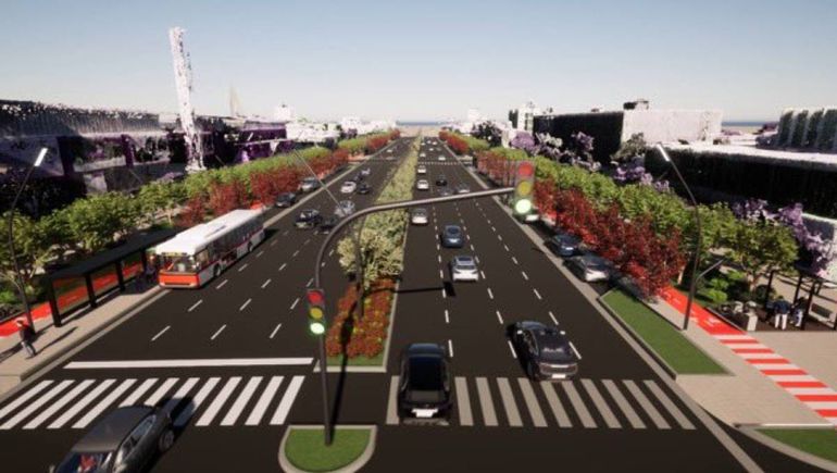 El proyecto de la avenida Mosconi es el más grande en obra pública de la icudad de Neuquén. El proyecto de la avenida Mosconi es el más grande en obra pública de la icudad de Neuquén.