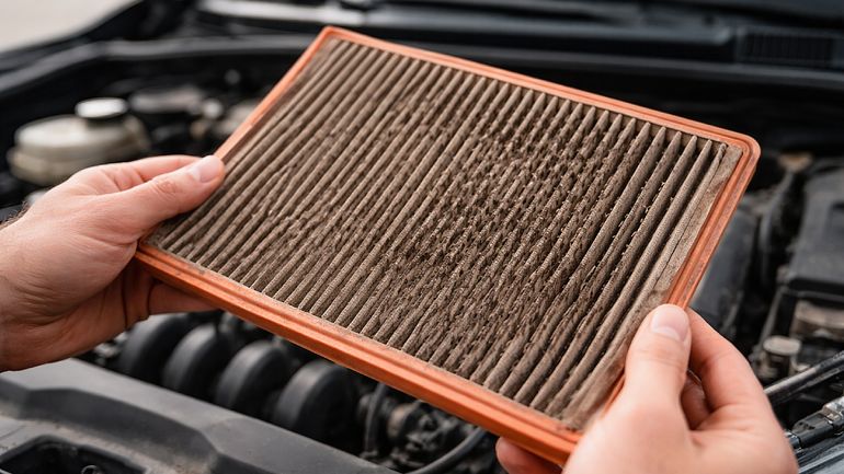 Un filtro de aire sucio se puede convertir en un dolor de cabeza a largo plazo. Un filtro de aire sucio se puede convertir en un dolor de cabeza a largo plazo.