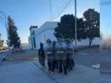 Efectivos del COER debieron intervenir ante el ataque contra la Comisaría 10ma de San Antonio. 