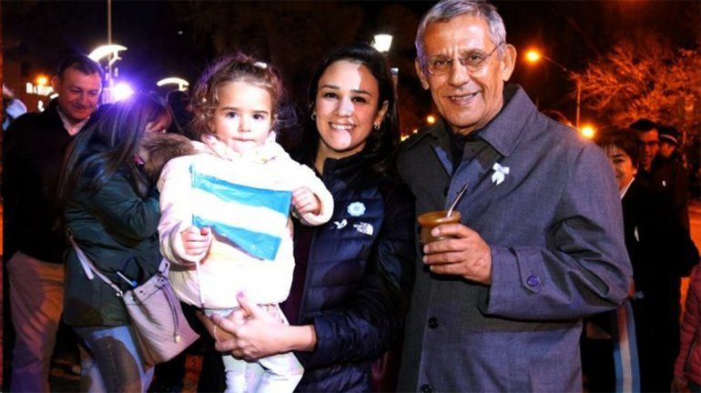 Ayelén Quiroga, hija de Pechi y candidata a diputada nacional por Cambia Neuquén. Foto.