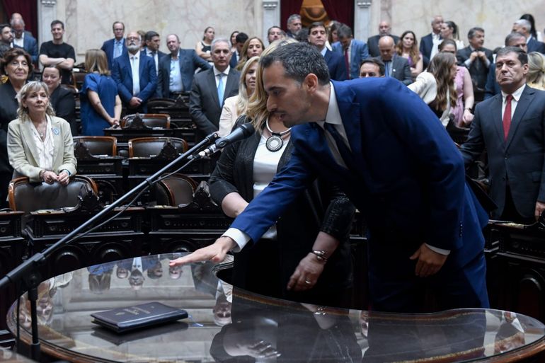 Gastón Riesco, diputado electo por La Libertad Avanza. Gastón Riesco, diputado electo por La Libertad Avanza.