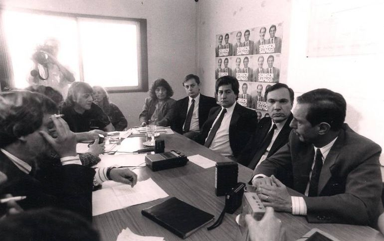 Dr. Pellín, reuniones políticas.