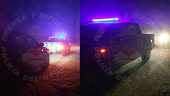 Tres vehículos fueron rescatados de la nieve en las rutas de Neuquén