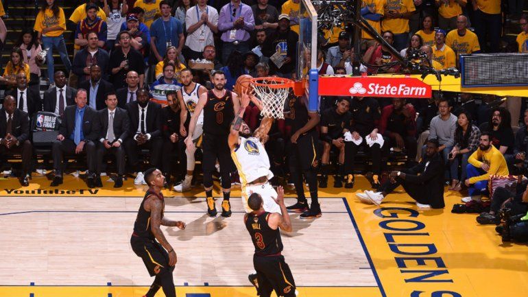 Golden State se quedó con la primera final de la NBA