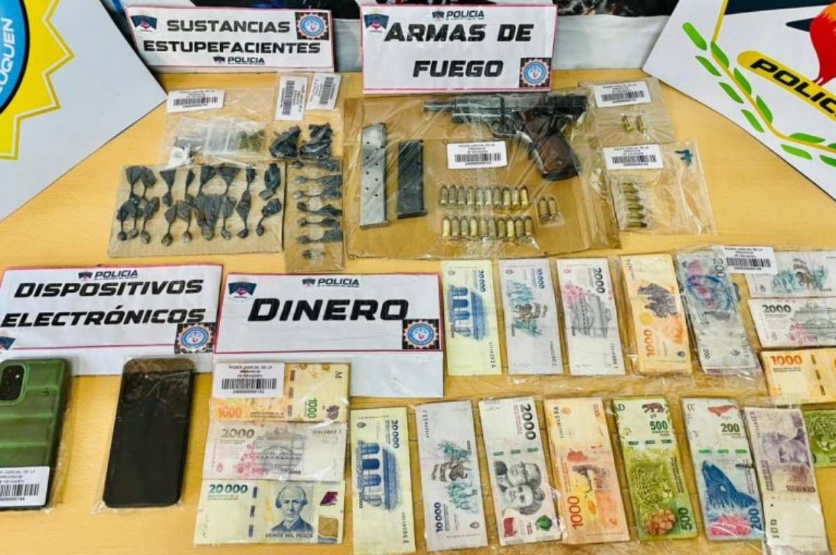 Microtráfico de drogas en una casa: encontraron drogas