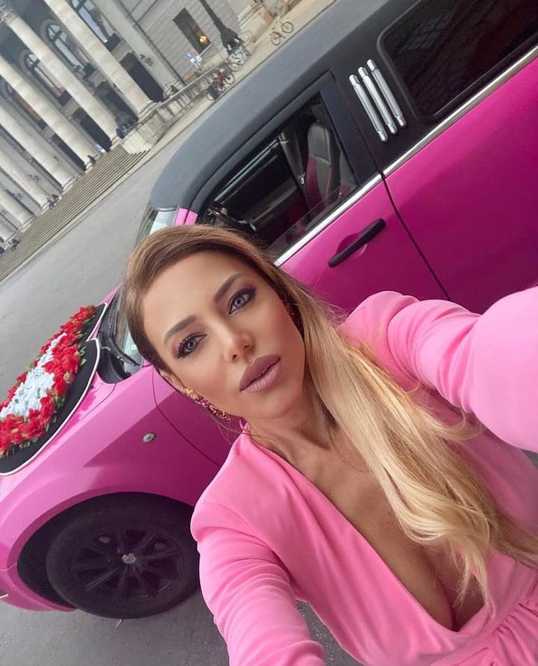 Eva Anderson se lució con su Eva Anderson se lució con su