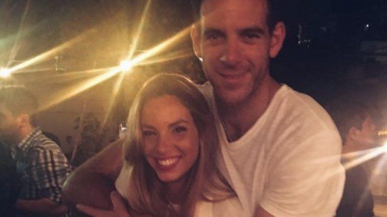 La imagen de ambos que Vicky subió a su cuenta de Instagram.