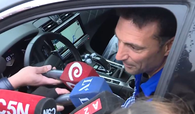 Scaloni habló en la puerta del predio de AFA: No puedo creer que me pregunten eso