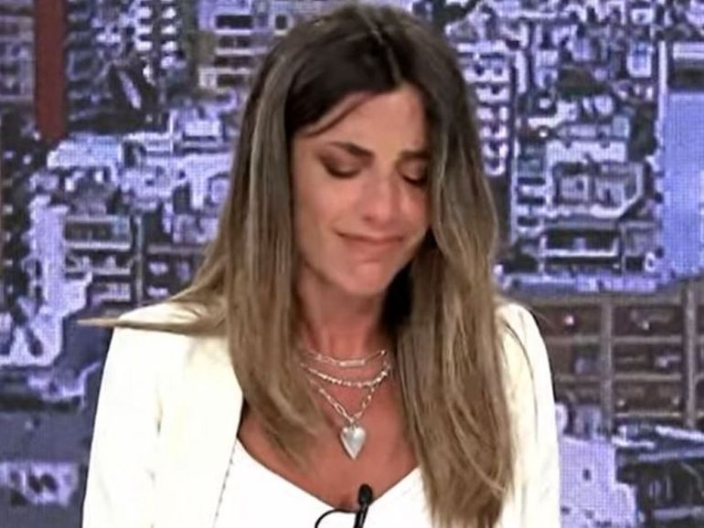 María Belén Ludueña en su despedida de BDA. 